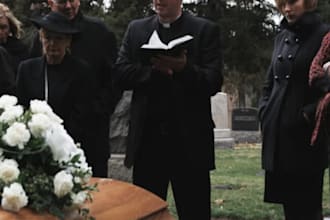 urgently write a heartfelt eulogy for you