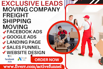 generate moving company shipping logistics freight auto transport moving leads