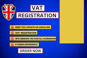 uk company registration as vat and file vat return  at hmrc