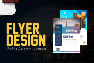 do flyer design, bifold, trifold, brochure design