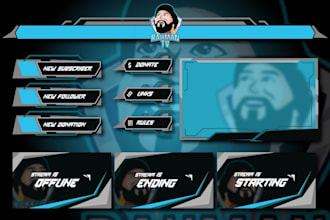 design an overlay for you stream