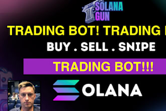 build very profitable trading bot on solana