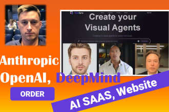 develop ai saas website for your next project