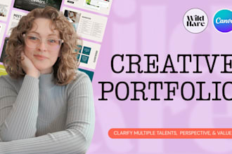 design and write your creative portfolio