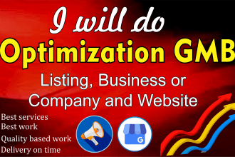 optimize and rank your gmb listing
