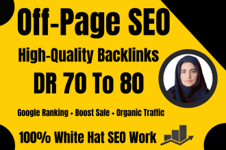 build high quality contextual do follow SEO backlinks