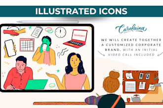 illustrate icons to enhance your visual identity