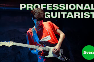 be your professional funk, jazz, pop, rock, rnb guitarist