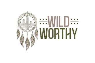 design expertly crafted wild worthy logo