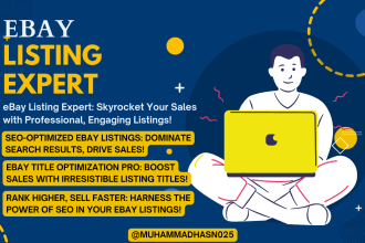 ebay listing,ebay product listing,cross listing ,ebay lister, optimized title