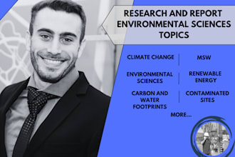 research and help you with any environmental issue