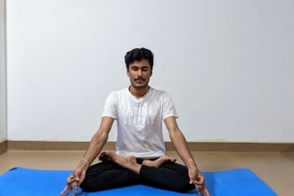teach one to one online yoga, stretching, pranayama and meditation