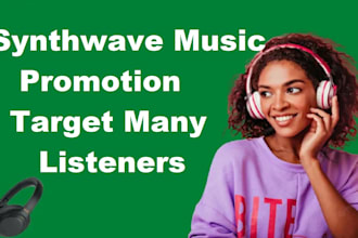 promote synthwave music to target many listeners