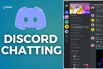 be discord mod, discord chatter for your gaming discord server