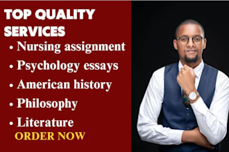nursing urgent essay, philosophy, literature, american history, psychology