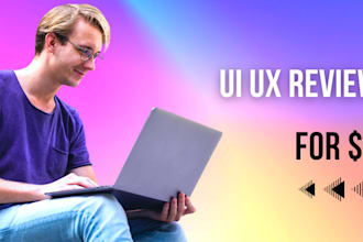review your website user experience and suggest improvements