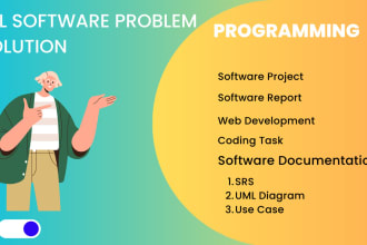 do software projects, code, report, uml diagrams