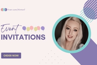 design an invitation for any event