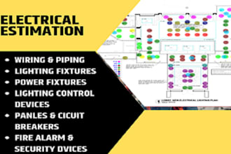 do electrical material takeoff and cost estimation