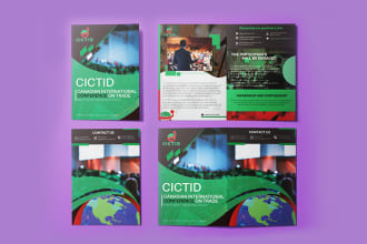 design company brochure, trifold and bifold brochure, brochure design
