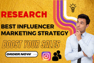 do influencer research and find best instagram influencers for outreach