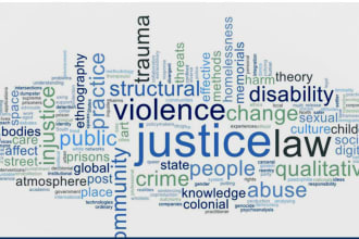 do criminology and criminal justice research and summaries