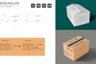 do cardboard box packaging design