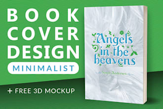 design minimalist, modern, unique, KDP, ebook, kindle, book cover