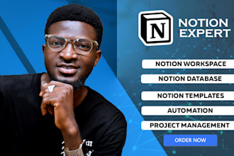 design customized notion template, notion workspace with consultation