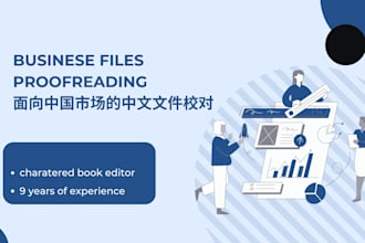 perfect  business documents for success, proofreading