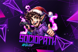 design mascot, twitch, youtube, avatar and gaming logo