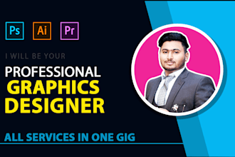 be your professional graphic designer for web or print