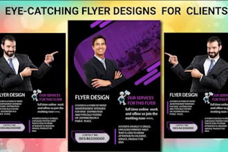 amazing business flyer design, grand opening, event, banner design