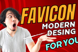 design a modern favicon for you