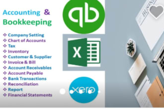 do bookkeeping and accounting services for canada and USA