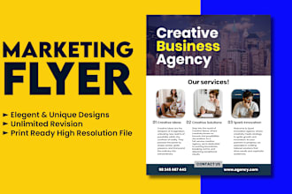 design marketing flyer, church flyer, and sale flyer