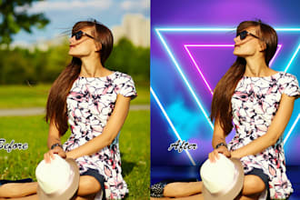 change image background, cut out image by clipping path