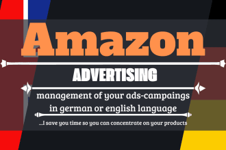 manage your amazon ads PPC campaings in german or english