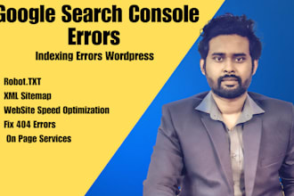 fix google search console and indexing errors wordpress shopify and wix
