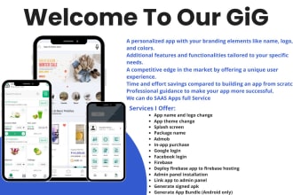 reskin or customize your flutter android app from codecanyon asap