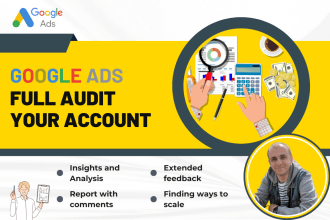 do a full audit your google ads account