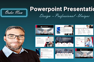 design a visually stunning pro pitch deck in powerpoint