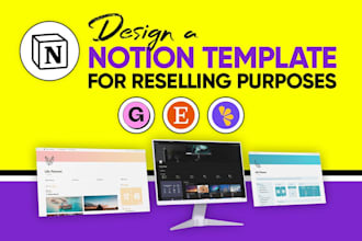 customized and aesthetic notion dashboard template for your business