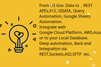 design integrate automate  etl any governtment site