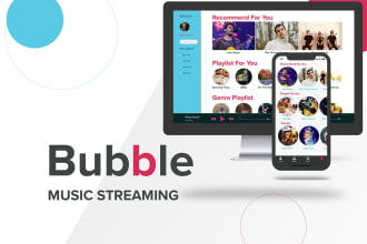 be your bubble io developer for bubble app adalo flutterflow