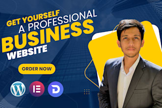 create a portfolio wordpress website design, blog website, business website