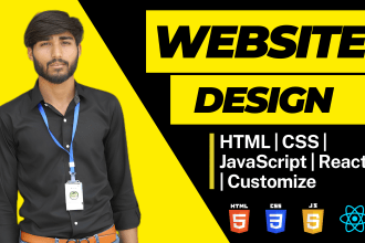 develop design and customization custom websites