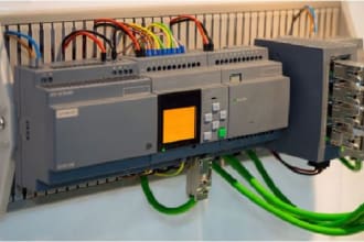 do siemens logo plc programming, hmi design and setup communication