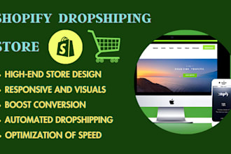 do shopify website redesign, set up shopify store in 24 hour