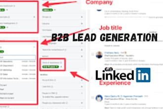 do perfect b2b lead generation, data scraper, bulk business email list building